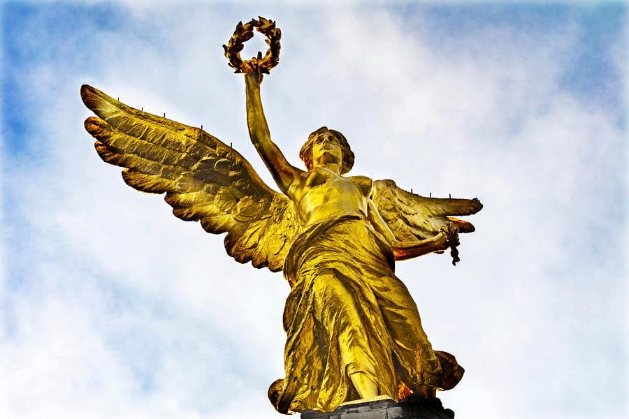 Mexico City - Golden Angel of Independence
